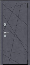 Входная дверь  PORTA R-3 15/15 Graphite Art/Super White