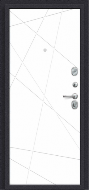 Входная дверь  PORTA R-3 15/15 Graphite Art/Super White